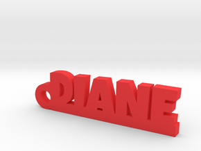 DIANE Keychain Lucky in Red Processed Versatile Plastic