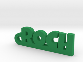 ROCH Keychain Lucky in Green Processed Versatile Plastic