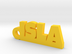 ISLA Keychain Lucky in Yellow Processed Versatile Plastic