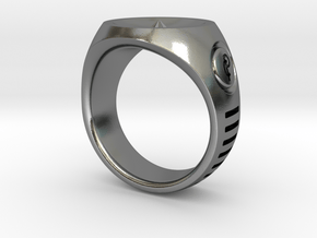 LMNTL Water Ring (size 12) in Polished Silver