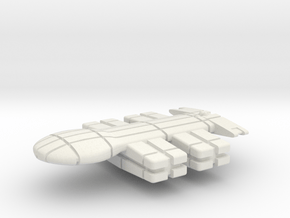 Freighter Type 0 in White Natural Versatile Plastic