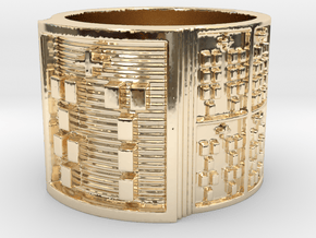 OSAFUN Ring Size 13.5 in 14K Yellow Gold