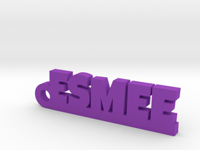 ESMEE Keychain Lucky in Purple Processed Versatile Plastic