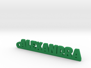 ALEXANDRA Keychain Lucky in Green Processed Versatile Plastic