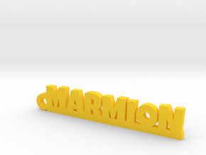 MARMION Keychain Lucky in Natural Brass