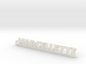 MARCELLETTE Keychain Lucky in Natural Sandstone