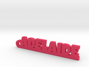 ADELAIDE Keychain Lucky in Pink Processed Versatile Plastic