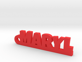 MARYL Keychain Lucky in Red Processed Versatile Plastic