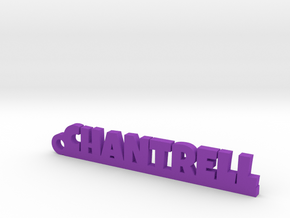 CHANTRELL Keychain Lucky in Purple Processed Versatile Plastic