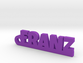 FRANZ Keychain Lucky in Purple Processed Versatile Plastic
