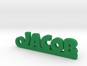 JACOB Keychain Lucky in Green Processed Versatile Plastic