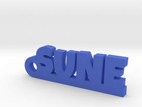 SUNE Keychain Lucky in Blue Processed Versatile Plastic