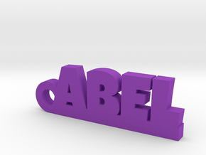 ABEL Keychain Lucky in Purple Processed Versatile Plastic