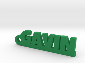 GAVIN Keychain Lucky in Green Processed Versatile Plastic
