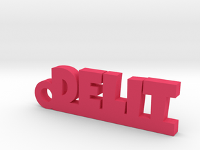 DELIT Keychain Lucky in Pink Processed Versatile Plastic