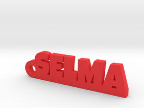 SELMA Keychain Lucky in Red Processed Versatile Plastic
