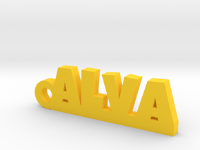 ALVA Keychain Lucky in 14k Gold Plated Brass