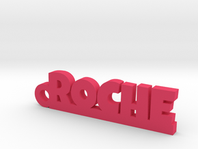 ROCHE Keychain Lucky in Pink Processed Versatile Plastic