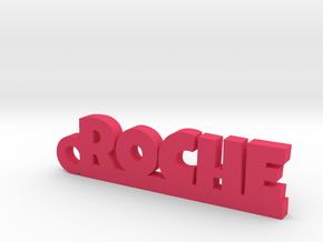 ROCHE Keychain Lucky in Natural Brass