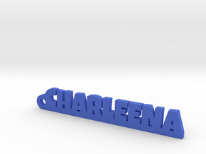 CHARLEENA Keychain Lucky in Polished Bronzed Silver Steel