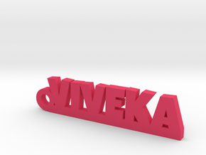 VIVEKA Keychain Lucky in Pink Processed Versatile Plastic
