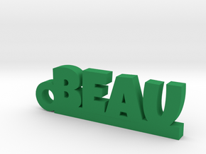 BEAU Keychain Lucky in Green Processed Versatile Plastic