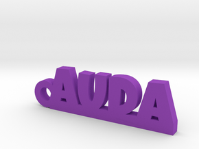 AUDA Keychain Lucky in Purple Processed Versatile Plastic