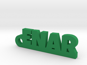 ENAR Keychain Lucky in Green Processed Versatile Plastic
