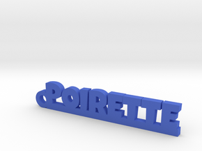 POIRETTE Keychain Lucky in Blue Processed Versatile Plastic