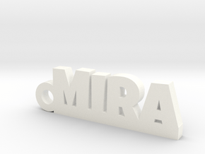 MIRA Keychain Lucky in Natural Sandstone