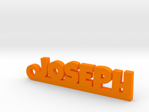JOSEPH Keychain Lucky in Orange Processed Versatile Plastic