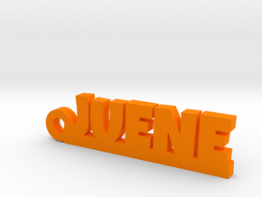 JUENE Keychain Lucky in Orange Processed Versatile Plastic