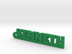 KENNETH Keychain Lucky in Green Processed Versatile Plastic