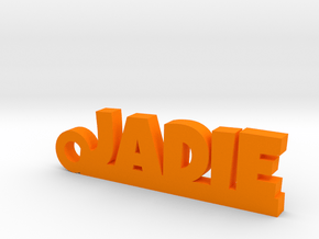 JADIE Keychain Lucky in Orange Processed Versatile Plastic