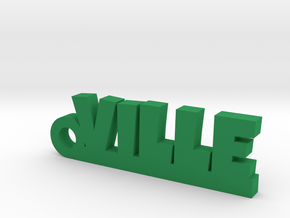 VILLE Keychain Lucky in Green Processed Versatile Plastic