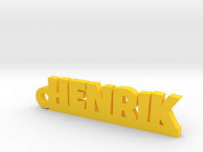 HENRIK Keychain Lucky in Yellow Processed Versatile Plastic