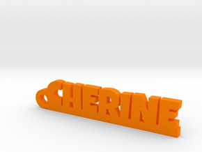 CHERINE Keychain Lucky in Orange Processed Versatile Plastic