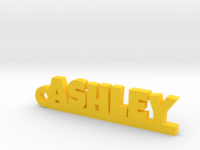 ASHLEY Keychain Lucky in Yellow Processed Versatile Plastic