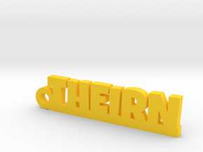 THEIRN Keychain Lucky in Yellow Processed Versatile Plastic