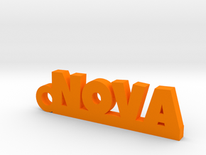 NOVA Keychain Lucky in Orange Processed Versatile Plastic