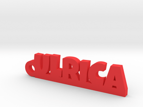 ULRICA Keychain Lucky in Red Processed Versatile Plastic