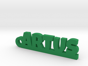 ARTUS Keychain Lucky in Green Processed Versatile Plastic