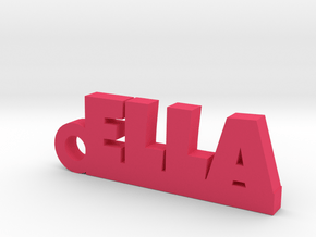 ELLA Keychain Lucky in Pink Processed Versatile Plastic