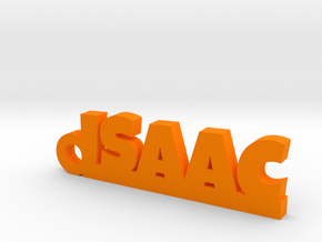 ISAAC Keychain Lucky in Orange Processed Versatile Plastic