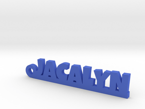 JACALYN Keychain Lucky in Blue Processed Versatile Plastic