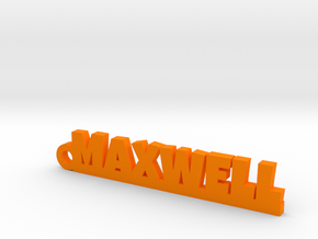 MAXWELL Keychain Lucky in Orange Processed Versatile Plastic