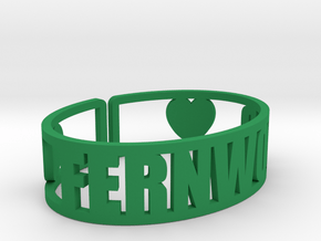 Fernwood Cuff in Green Processed Versatile Plastic