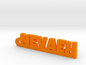 NEVAEH Keychain Lucky in Orange Processed Versatile Plastic