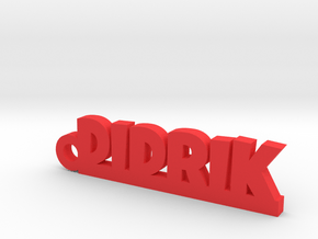 DIDRIK Keychain Lucky in Red Processed Versatile Plastic