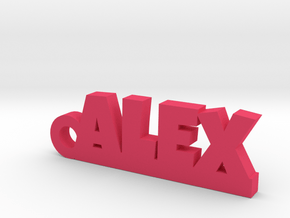 ALEX Keychain Lucky in Pink Processed Versatile Plastic